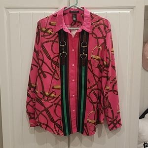 Ralph Lauren Ladies Pink Spring Blouse